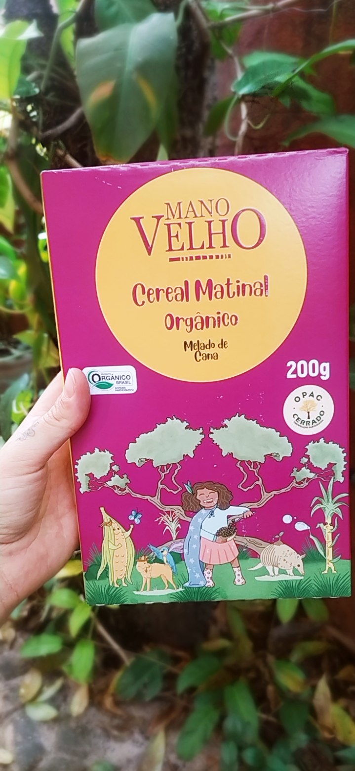 Cereal Matinal Orgânico - 200g - Mano Velho